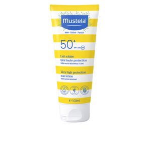 Marca: MUSTELA. Imagen: 166997.jpg. BEBÉ-NIÑO SOL leche solar muy alta protección SPF50+ 100 ml