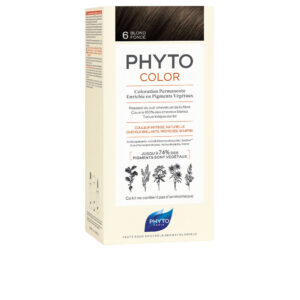 Marca: PHYTO. Imagen: 167308.jpg. PHYTOCOLOR #6-rubio oscuro 4 u