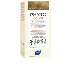 Marca: PHYTO. Imagen: 167318.jpg. PHYTOCOLOR #9.3-rubio dorado muy claro 4 u