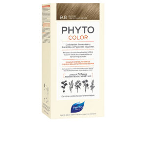 Marca: PHYTO. Imagen: 167319.jpg. PHYTOCOLOR #9.8-rubio beige muy claro 4 u
