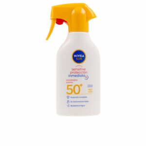 Marca: NIVEA. Imagen: 167960.jpg. SUN SENSITIVE&PROTECTION SPF50+ pistola 270 ml