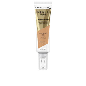 Marca: MAX FACTOR. Imagen: 170654.jpg. MAX FACTOR. MIRACLE PURE foundation SPF30 #75-golden