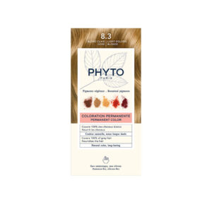 Marca: PHYTO. Imagen: 170858.jpg. PHYTOCOLOR #8.3-Rubio Claro Dorado 4 u