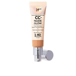Marca: IT COSMETICS. Imagen: 171810.jpg. IT COSMETICS. CC+ NUDE GLOW lightweight foundation + glow serum SPF40 #neutral tan
