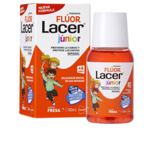 Marca: LACER. Imagen: 171851.jpg. LACER. FLÚOR semanal fresa 0,2% 100 ml