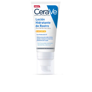 Marca: CERAVE. Imagen: 172612.jpg. CERAVE. LOCIÓN hidratante facial SPF50 52 ml