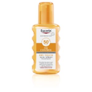 Marca: EUCERIN. Imagen: 172861.jpg. SUN PROTECTION oil dry touch transparent spray SPF50+ 200 ml