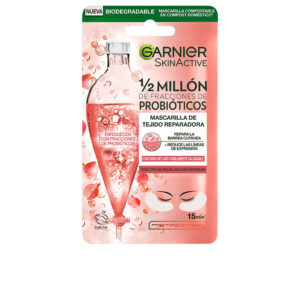 Marca: GARNIER. Imagen: 173167.jpg. GARNIER. SKINACTIVE PROBIÓTICOS mascarilla tejido reparadora ojos y líneas de expresión 1 u
