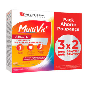 Marca: FORTÉ PHARMA. Imagen: 173267.jpg. FORTÉ PHARMA. MULTIVIT ADULTO 84 comprimidos