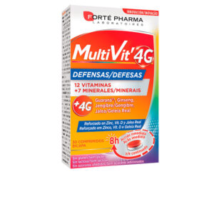 Marca: FORTÉ PHARMA. Imagen: 173272.jpg. FORTÉ PHARMA. MULTIVIT 4G defensas 30 comprimidos