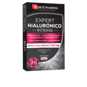 Marca: FORTÉ PHARMA. Imagen: 173304.jpg. FORTÉ PHARMA. EXPERT HIALURÓNICO INTENSE hidratante & revitalizante 30 cápsulas