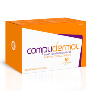 Marca: COMPLIDERMOL. Imagen: 173311.jpg. COMPLIDERMOL para piel, cabello y uñas 50 cápsulas