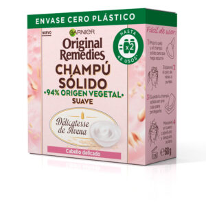 Marca: GARNIER. Imagen: 173749.jpg. GARNIER. ORIGINAL REMEDIES champú sólido suave calmante 60 gr