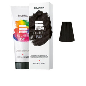 Marca: GOLDWELL. Imagen: 174465.jpg. GOLDWELL. ELUMEN PLAY semi permanent hair color oxidant-free #black 120 ml