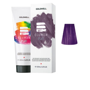 Marca: GOLDWELL. Imagen: 174481.jpg. GOLDWELL. ELUMEN PLAY semi permanent hair color oxidant-free #violet 120 ml