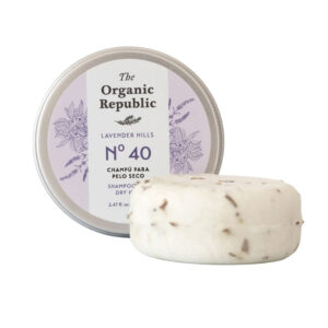 Marca: THE ORGANIC REPUBLIC. Imagen: 176216.jpg. THE ORGANIC REPUBLIC. CHAMPÚ SÓLIDO pelo seco 70 gr