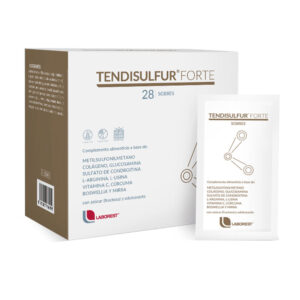 Marca: TENDISULFUR FORTE. Imagen: 177415.jpg. TENDISULFUR forte sobres 28 u