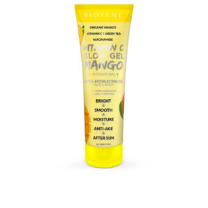 Marca: BIOVÈNE. Imagen: 178918.jpg. BIOVÈNE. VITAMIN C GLOW GEL MANGO ultra-hydrating gel face & body 200 ml