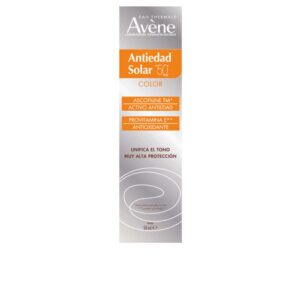 Marca: AVÈNE. Imagen: 179696.jpg. SOLAIRE HAUTE PROTECTION antiedad color SPF50+ 50 ml