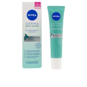 Marca: NIVEA. Imagen: 180303.jpg. NIVEA. DERMA SKIN CLEAR peeling exfoliante facial noche 40 ml