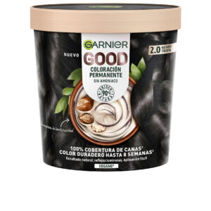 Marca: GARNIER. Imagen: 181209.jpg. GARNIER. GOOD coloración permanente sin amoniaco #2.0 negro trufa 217 ml