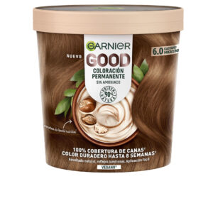 Marca: GARNIER. Imagen: 181215.jpg. GARNIER. GOOD coloración permanente sin amoniaco #6.0 castaño mocaccino 217 ml