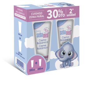 Marca: SEBAMED. Imagen: 181746.jpg. SEBAMED. BABY crema balsámica pack 2 x 200 ml