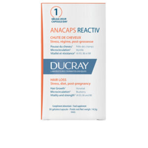 Marca: DUCRAY. Imagen: 182377.jpg. DUCRAY. ANACAPS REACTIV complemento alimenticio caída del cabello reaccional 30 u