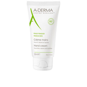 Marca: A-DERMA. Imagen: 182399.jpg. A-DERMA. GAMA ESENCIAL crema hidratante para manos y uñas 50 ml