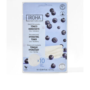 Marca: IROHA. Imagen: 182413.jpg. IROHA. HYDRATING TONER pre-soaked pads 10 u