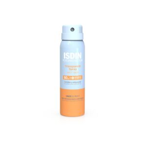 Marca: ISDIN. Imagen: 182905.jpg. FOTOPROTECTOR transparent spray SPF50+ 100 ml