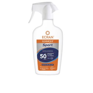 Marca: ECRAN. Imagen: 183549.jpg. ECRAN SUNNIQUE SPORT leche protect SPF50 pistola 270 ml
