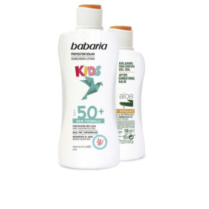 Marca: BABARIA. Imagen: 184397.jpg. SOLAR INFANTIL SPF50+ LECHE LOTE 2 pz