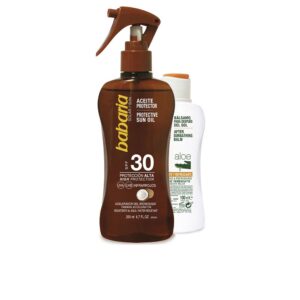 Marca: BABARIA. Imagen: 184398.jpg. SOLAR ACEITE COCO SPF30 LOTE 2 pz
