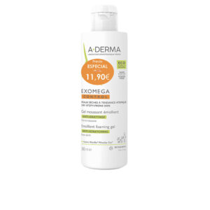 Marca: A-DERMA. Imagen: 184611.jpg. A-DERMA. EXOMEGA CONTROL gel espumoso emoliente PVP 11,90 500 ml