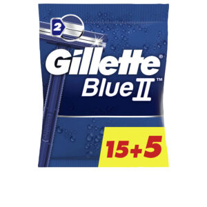 Marca: GILLETTE. Imagen: 184736.jpg. GILLETTE BLUE II cuchilla afeitar desechables 20 u