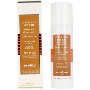 Marca: SISLEY. Imagen: 185640.jpg. SUPER SOIN SOLAIRE huile d'été corps SPF15 150 ml