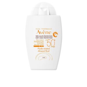 Marca: AVÈNE. Imagen: 186735.jpg. SOLAIRE HAUTE PROTECTION fluido mineral SPF50+ 40 ml