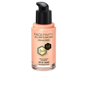 Marca: MAX FACTOR. Imagen: 187295.jpg. MAX FACTOR. FACEFINITY ALL DAY FLAWLESS 3 IN 1 foundation #C50-natural rose 30 ml