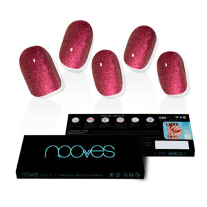 Marca: NOOVES. Imagen: 187799.jpg. NOOVES. LÁMINAS DE UÑAS DE GEL ruby claret premium #glam glitter 20 u
