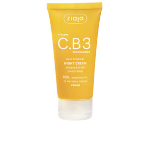 Marca: ZIAJA. Imagen: 188056.jpg. ZIAJA. VITAMINA C.B3 NIACINAMIDA crema facial de noche regeneradora 50 ml