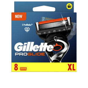 Marca: GILLETTE. Imagen: 188093.jpg. GILLETTE FUSION PROGLIDE cargador 8 recambios