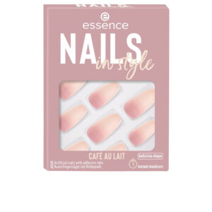 Marca: ESSENCE. Imagen: 191622.jpg. ESSENCE. NAILS IN STYLE uñas artificiales #16-café au lait 12 u