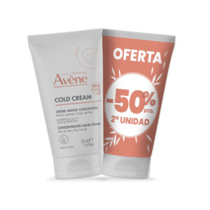 Marca: AVÈNE. Imagen: 192269.jpg. AVÈNE. COLD CREAM crema de manos concentrada pack 2 x 50 ml
