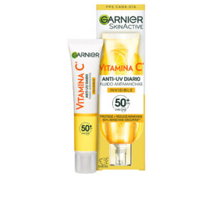 Marca: GARNIER. Imagen: 193730.jpg. GARNIER. VITAMINA C fluido antimanchas SPF50+ #invisible 40 ml