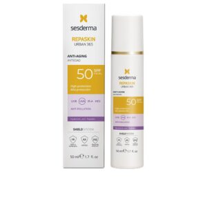Marca: SESDERMA. Imagen: 194339.jpg. REPASKIN URBAN 365 fotoprotector antiedad SPF50 50 ml