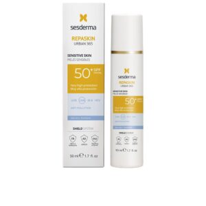 Marca: SESDERMA. Imagen: 194342.jpg. REPASKIN URBAN 365 fotoprotector piel sensible SPF50+ 50 ml