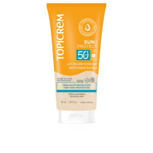 Marca: TOPICREM. Imagen: 194389.jpg. SUN PROTECT leche solar hidratante SPF50 50 ml