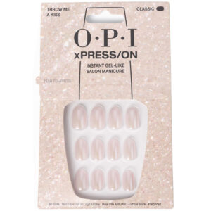 Marca: OPI. Imagen: 195075.jpg. OPI xPRESS/ON Uñas Artificiales Tonos Icónicos #Throw Me a Kiss 30 u