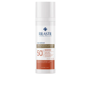 Marca: RILASTIL. Imagen: 195900.jpg. SUN SYSTEM age repair crema protectora antiarrugas SPF50+ 50 ml